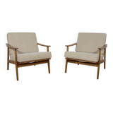 Mid-century Polish armchairs model 5825, 1960s, set of 2