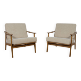 Fauteuils polonais des années 50 modèle 5825, années 1960, ensemble de 2