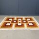Vintage modernist rug, made in Belgium, 1970s