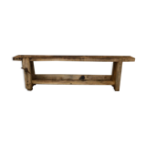 Old wooden workbench 2m48