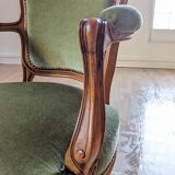 Louis XV armchairs and footstools