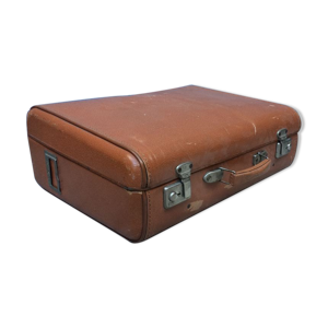 Valise en carton vintage