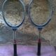 Paire de raquettes de tennis vintage