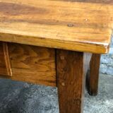 1900s walnut farmhouse/desk table