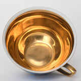 Tasse et sa sous-tasse en porcelaine