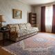 Canapé vintage fleuri / daybed / canapé