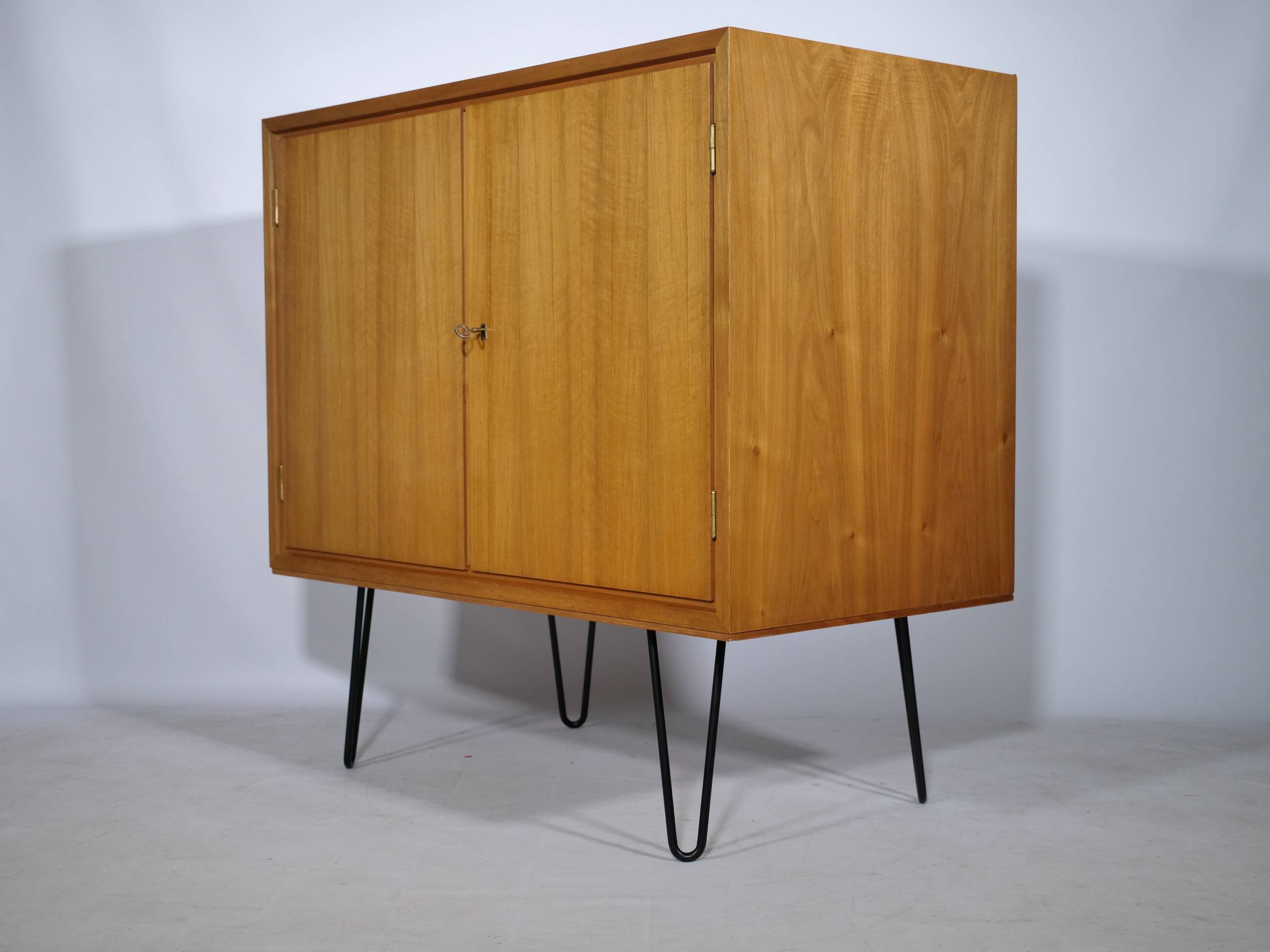 Commode en épingle à cheveux WK, buffet, armoire du milieu du siècle, vintage, années 1960