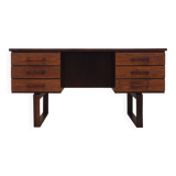 Bureau en palissandre, design danois, années 1960, designer : Torben Valeur & Henning Jensen, fabricant : Dyrlund