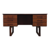 Bureau en palissandre, design danois, années 1960, designer : Torben Valeur & Henning Jensen, fabricant : Dyrlund