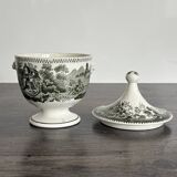 Old Sugar Bowl Jemmapes Faience (Cappellemans)