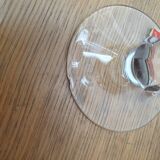 12 crystal Champagne flutes from Lorraine