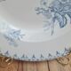 Assiette creuse ancienne Sarreguemines modèle Flore