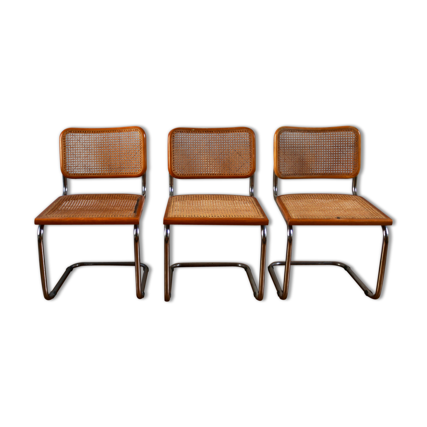 3 chairs B32 by Marcel Breuer 1970