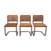 3 chairs B32 by Marcel Breuer 1970