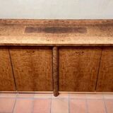 Elm burl sideboard from the 70s