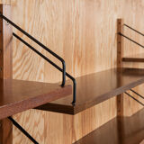 Midcentury Danish Royal wall system in teak by Poul Cadovius 1960s