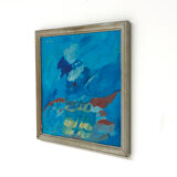 Willy Van Eeckhout 'Landschappelijk Blauw' - Belgium, 1969