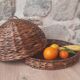 Wicker tray bell
