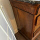 Louis Philippe style commode with marble top