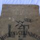 Former jute canvas bridge in 1907 priests bag