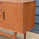 English teak row, 138 cm