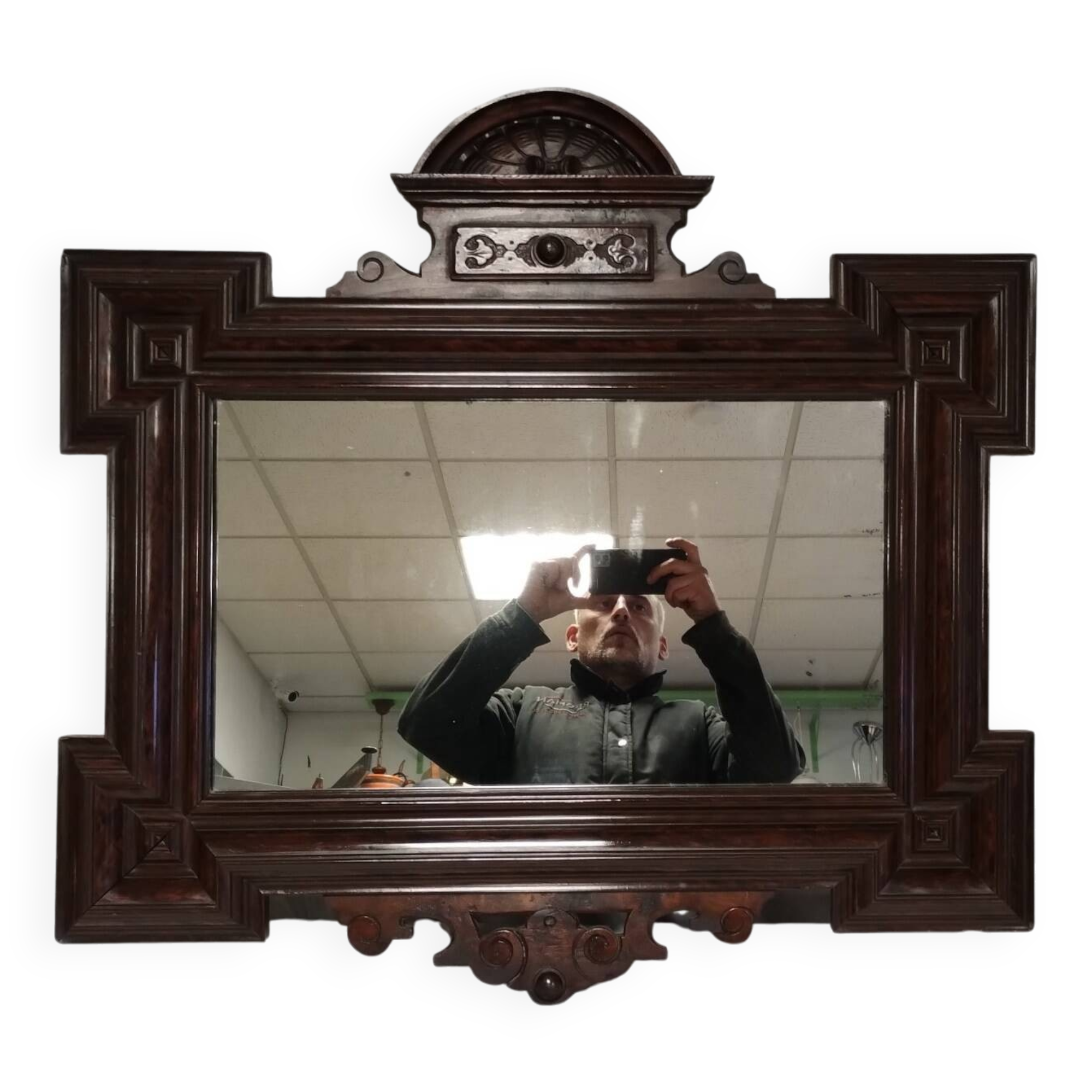 Authentic Napoleon III mirror