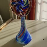 Blown glass vase
