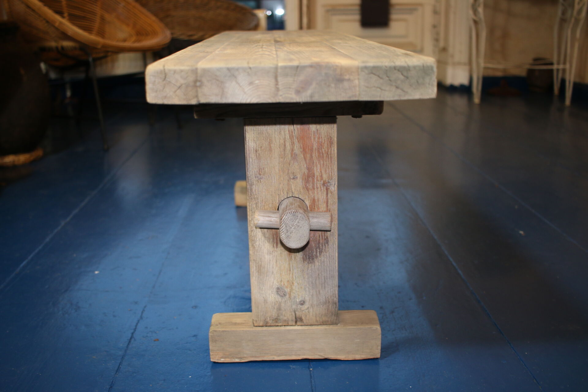 Vintage weathered bench