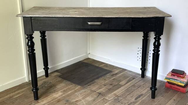 TABLE Desk ANTIQUE Louis Philippe style
