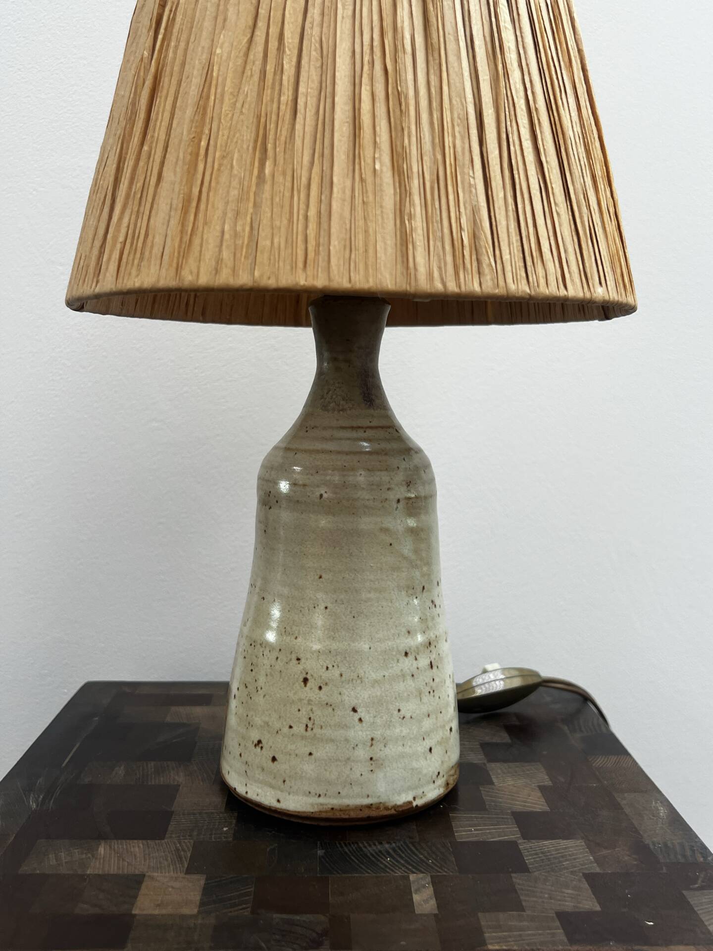 Lampe vintage en céramique 1960 - mid-century