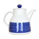 Koka ceramic teapot by Rörstrand Sweden, blue and white