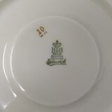 1950s Gorgeous White, Blue and Gold Tea Set/Coffee Set in Bavaria Porcelain. Made in Germany