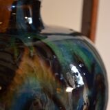 Flamed amphora vase