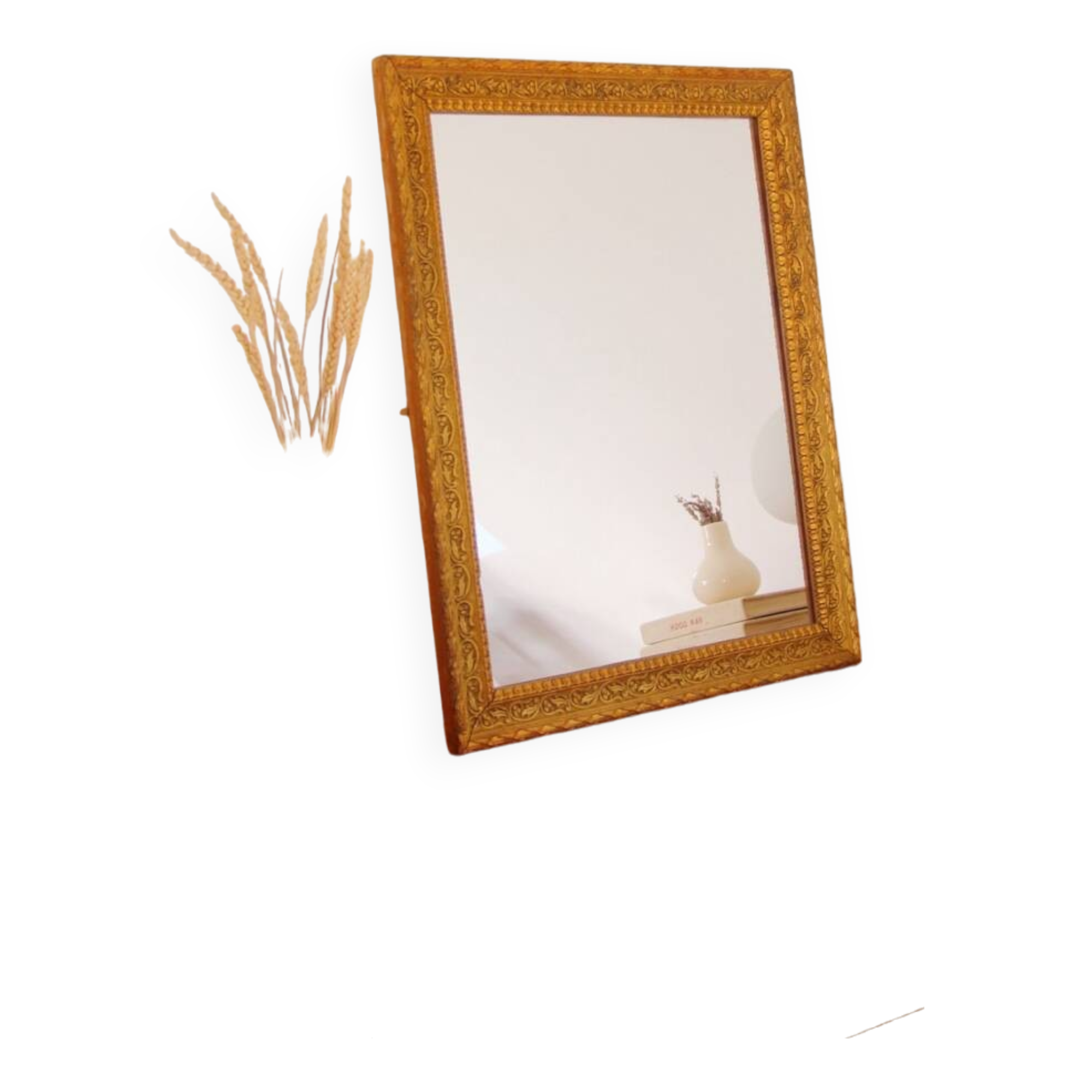 Miroir doré vintage