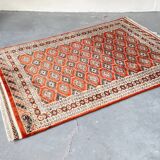Vintage Red-Orange Persian Rug 172cm x 126cm