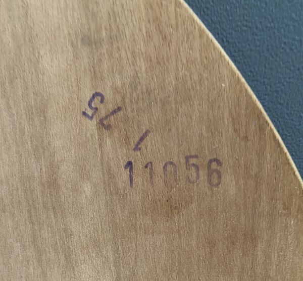 miroir en bois rond