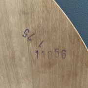 miroir en bois rond
