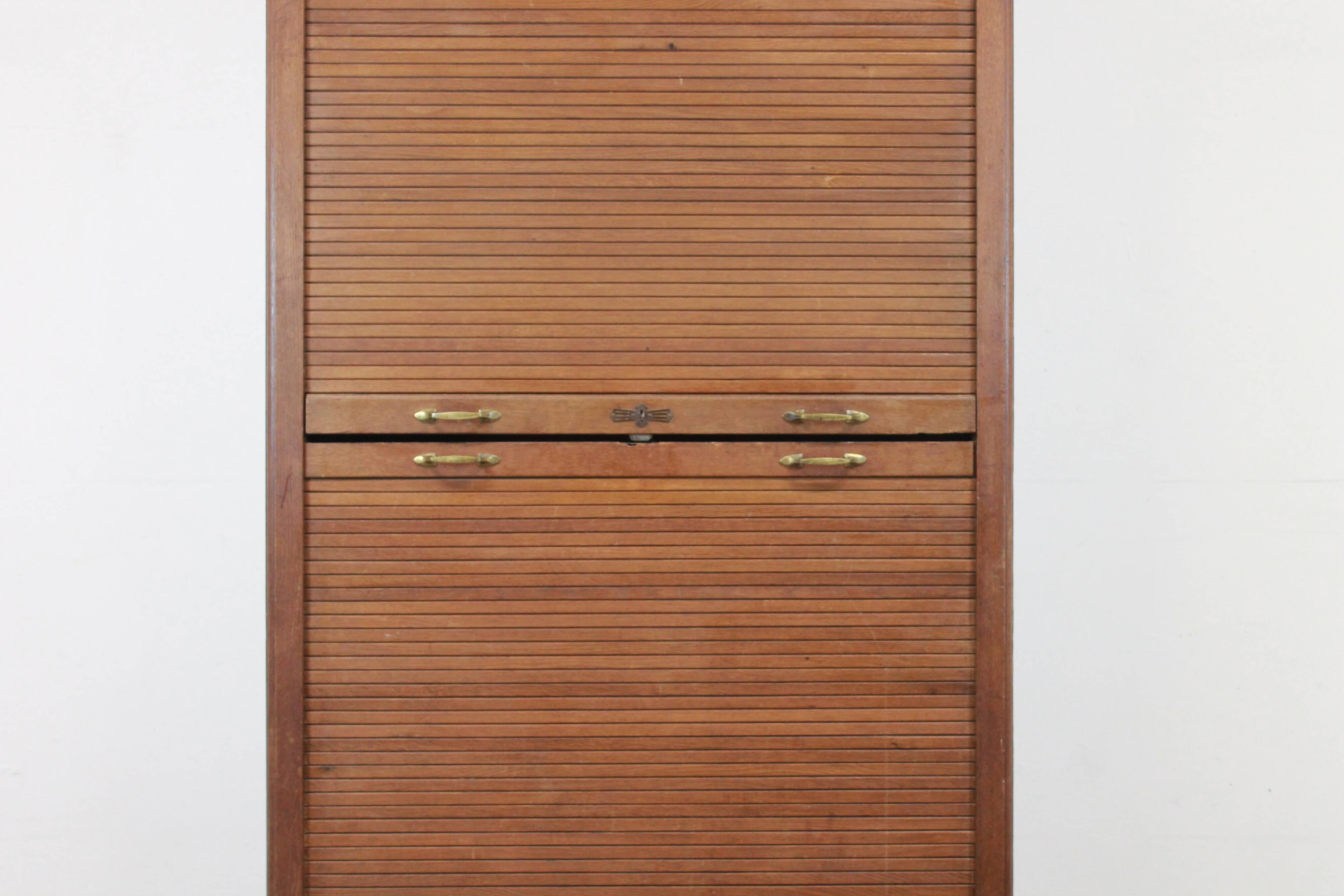 Large curtain filing cabinet