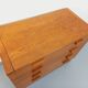 Vintage pine chest of drawers from the 1970s.
