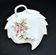 Meissen porcelain dish with pink floral decoration, signed Meissen