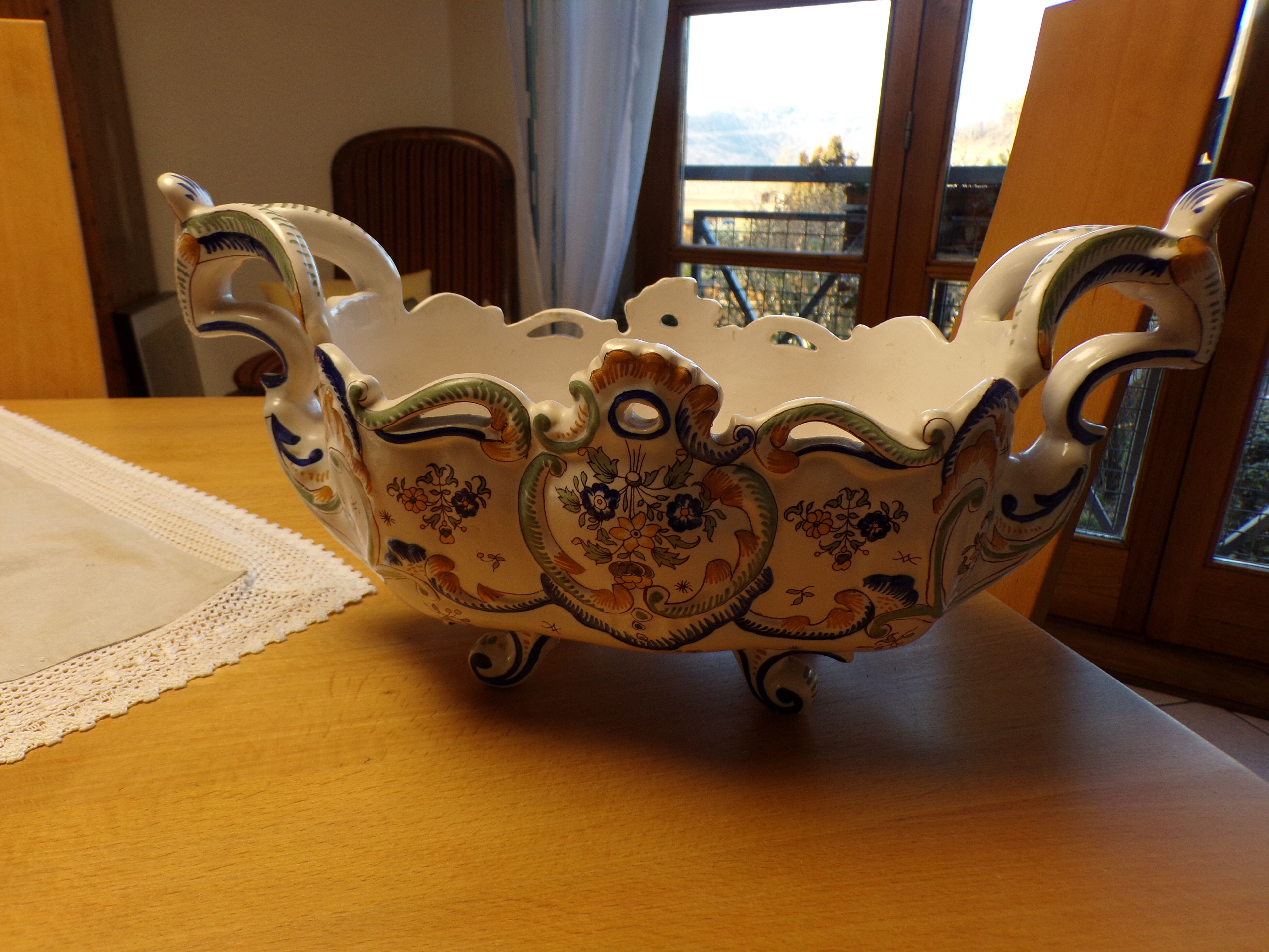 Planter in Faience of Moustiers