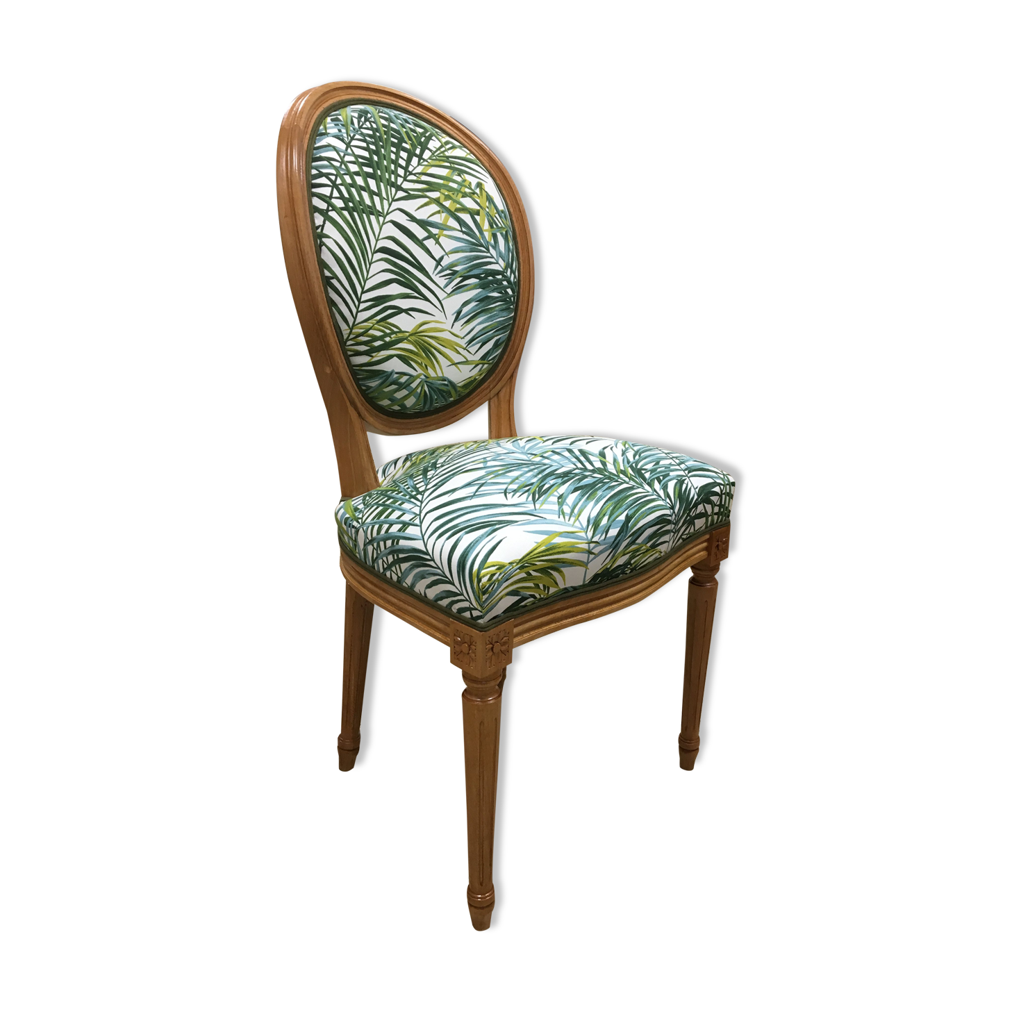 Louis XVI medallion chair
