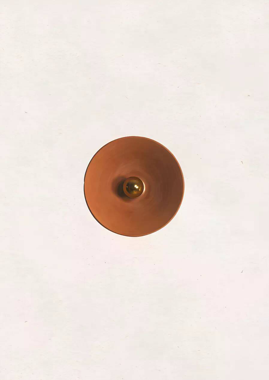 LISETTE - Red terracotta - Wall light