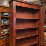 Fine mahogany library of the 1830s Louis-Philippe