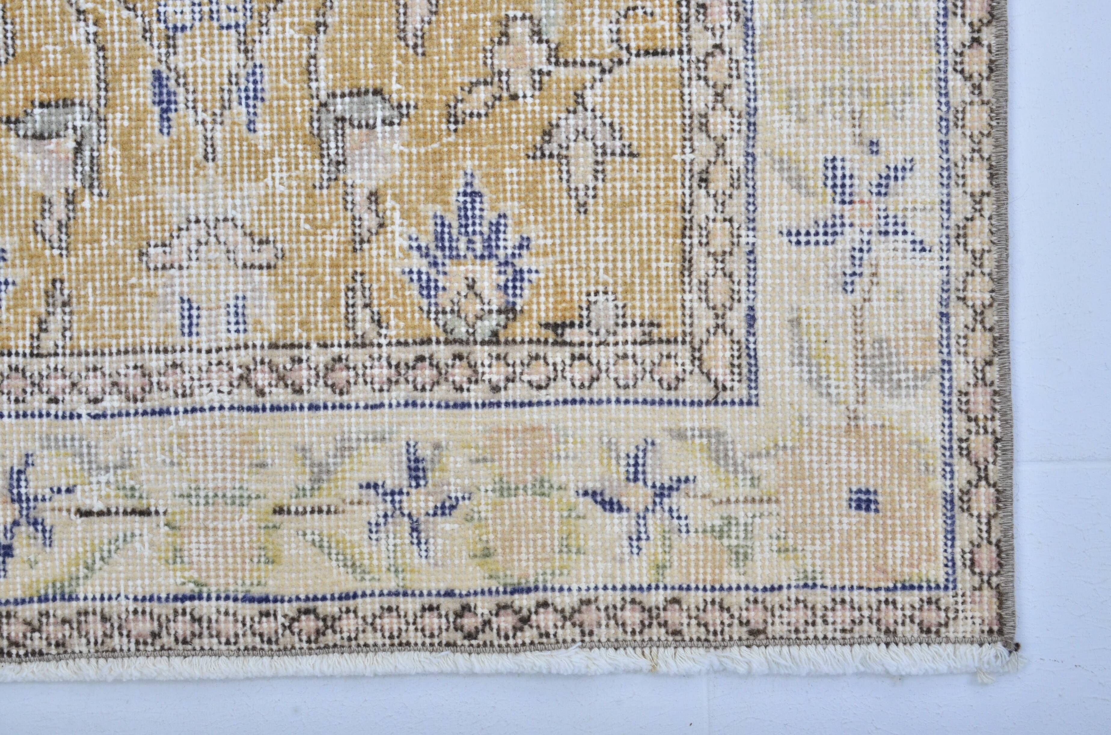 Floral Design Oushak Vintage Runner sku 3328