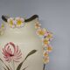 Large earthenware vase. Polychrome ceramic. Breton type.
