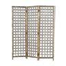 Bamboo and rattan screen