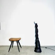 Lampe de sol Black Meteor par Jonathan Bocca pour Job Studio, Italie, 2023