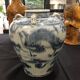vase ming en porcelaine bleu blanc