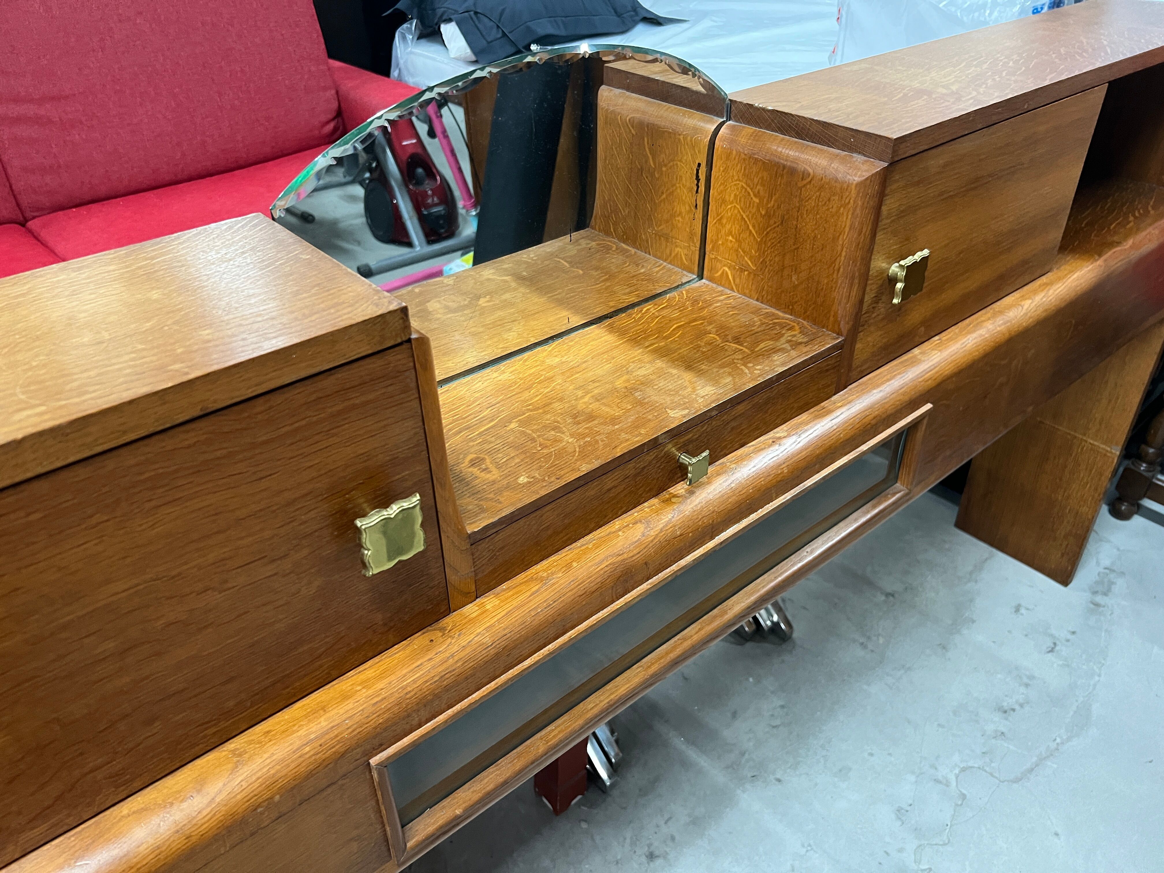 Cozy vintage solid wood
